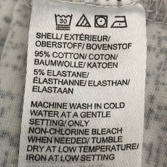 Lord + Taylor Petite Casual SS Crew Neck Cotton Print Top White + Black Sz LP - Picture 7 of 8